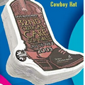 Cowboy boot Compressed shirt.